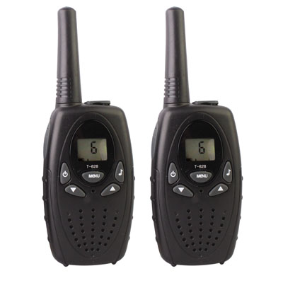 Walkie Talkie, 22 Channels for US and 8 for Europe, Scan Channel and Monitor Function, Frequency range: 462.5625-462.7250MHz (2p - Click Image to Close